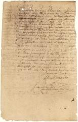 Power of attorney from Hermanus Hartogh to Adriaen Keyser to collect certain debts of Pieter Anthony and Jan Schnediger