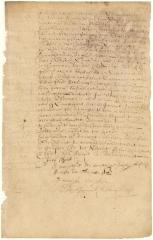 Power of attorney from Joris Scholte to Bartholomeus Lantsiel to receive money due him from the West India Company