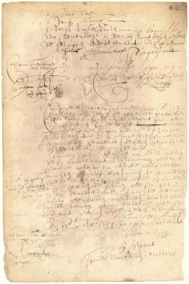 Power of attorney from Daniel de Sille to Nicasius de Sille to manage his affairs in New Netherland