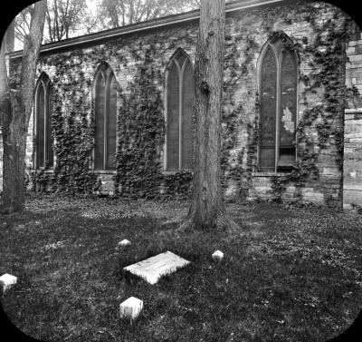 N.Y. Johnstown. St. John's Church & Grave of Sir William Johnson