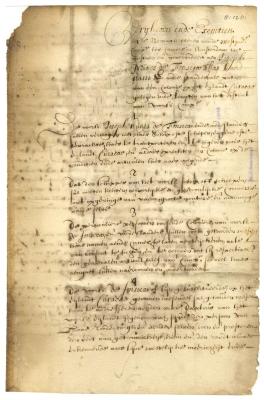 FREEDOMS AND EXEMPTIONS granted to Joseph Nunes de Fonseca's colony on Curaçao