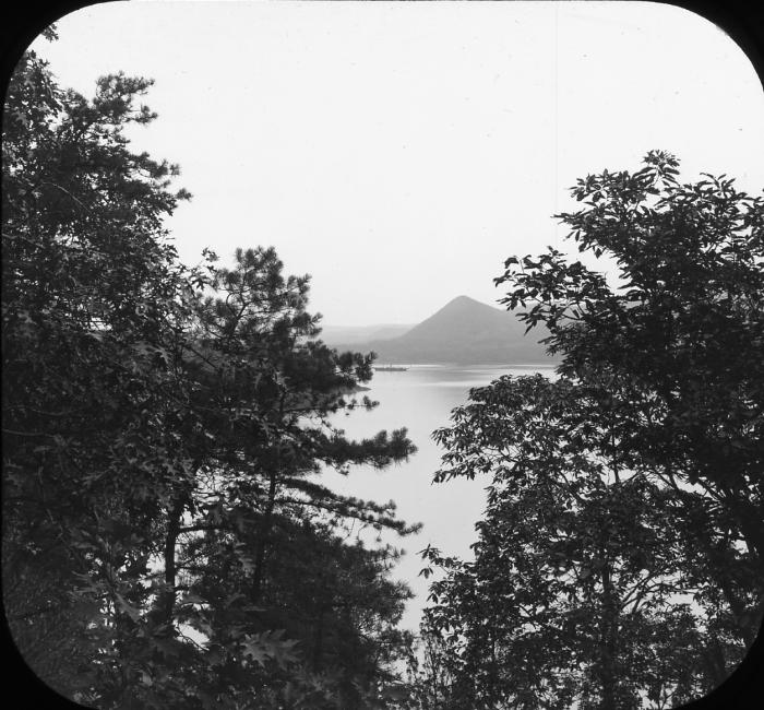 N.Y. Hudson River. Panorama from Fort Montgomery looking up the river