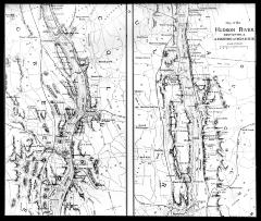 Map of the Hudson River, section no. 4, Kingston to Coxsackie