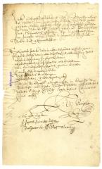 RECEIPT for provisions and materials sent from New Netherland to Curaçao aboard the Nieuw Amstel