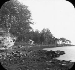 N.Y. Hudson River. Saulsberry's Point, near Nyack, The Shore