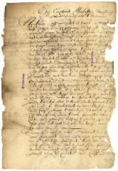 LETTER from Matthias Beck, vice-director in Curaçao to the councillors of New Netherland