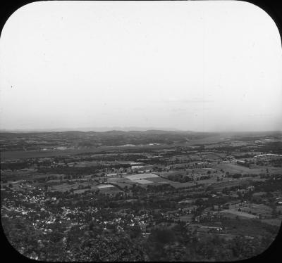 Panorama southwest from Mount Beacon, view 2