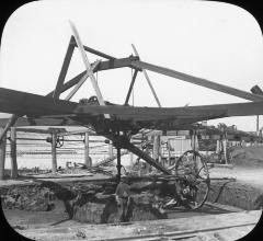 N.Y. Hudson River. Verplanck's Point. Brickmaking. Ring Pit in Brickyard