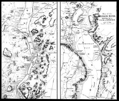 Map of the Hudson River, section no. 2, Nyack to Newburgh