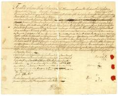 Indian deed to John Butler, 1768