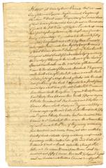 Exemplification of an Indian deed to Henry Remsen, 1764