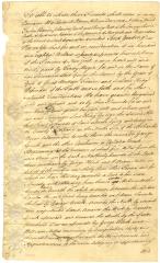 Indian deed to Teady Magin, 1754