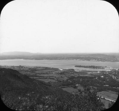 Panorama southwest from Mount Beacon, view 1