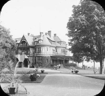 N.Y. Hudson River. Ellerslie. (The Morton Residence)