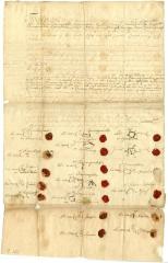 Indian deed to William Burnet, David Provoost, Archibald Kennedy and Robert Livingston of land on the south side of the Mohawk, 1724