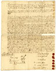 Indian deed to Jan Christian Garlick of land near Canada Creek, 1723