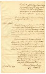 Petition by Giles Alexander and associates, 1772