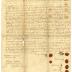 Indian deed to Lewis Morris and others for land south of the Mohawk river, 1722