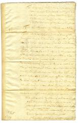 Petition of Hilletie van Olinda for a tract of land, 1704