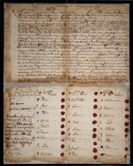 Indian Deed conveying land on the Mohawk River, 1732