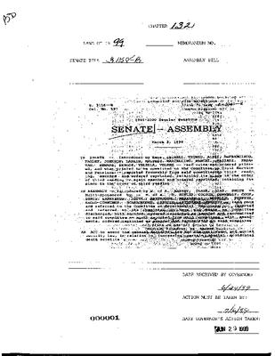 NYS Bill and Veto Jackets: 1999 Chapter 132