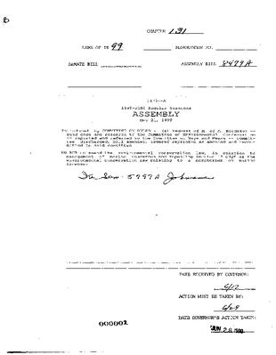 NYS Bill and Veto Jackets: 1999, Chapter 131
