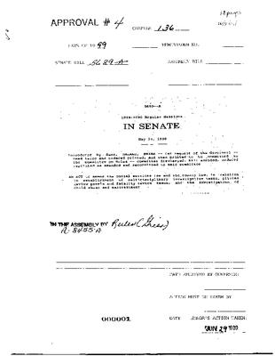 NYS Bill and Veto Jackets: 1999, Chapter 136