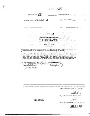 NYS Bill and Veto Jackets: 1999, Chapter 137