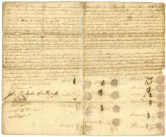 Indian deed to James Stewart and others, 1753