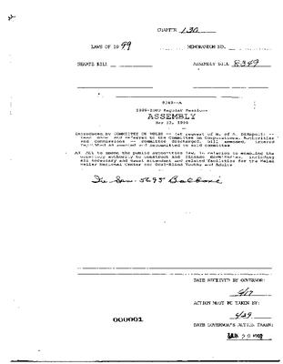 NYS Bill and Veto Jackets: 1999 Chapter 130