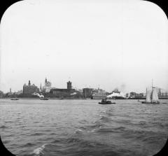 New York City. Panorama from off Battery.