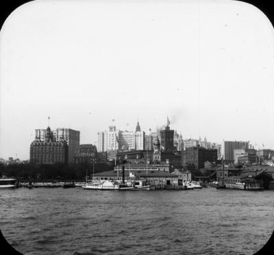 N.Y. New York City. Panorama from the Bay.