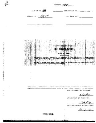 NYS Bill and Veto Jackets: 1999, Chapter 173