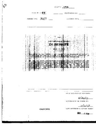 NYS Bill and Veto Jackets: 1999, Chapter 172
