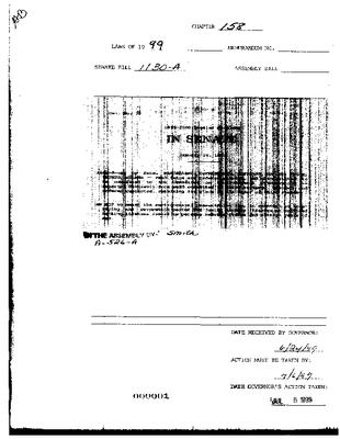NYS Bill and Veto Jackets: 1999, Chapter 158