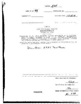 NYS Bill and Veto Jackets: 1999, Chapter 208