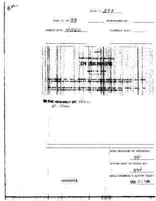 NYS Bill and Veto Jackets: 1999, Chapter 293