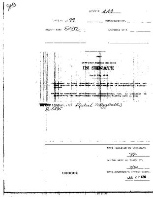 NYS Bill and Veto Jackets: 1999, Chapter 299