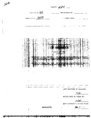 NYS Bill and Veto Jackets: 1999, Chapter 284