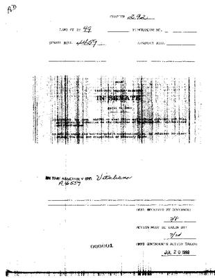 NYS Bill and Veto Jackets: 1999, Chapter 292