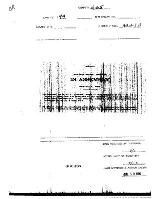 NYS Bill and Veto Jackets: 1999, Chapter 265