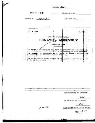 NYS Bill and Veto Jackets: 1999, Chapter 340