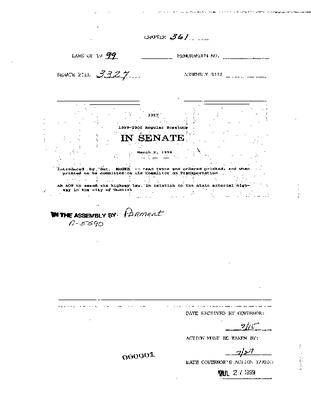 NYS Bill and Veto Jackets: 1999, Chapter 361