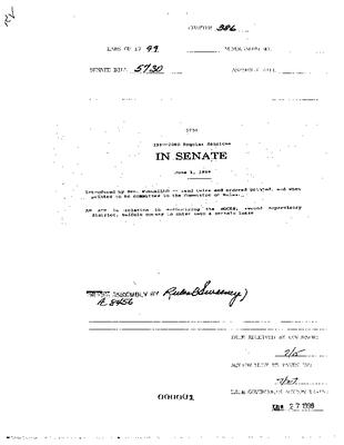 NYS Bill and Veto Jackets: 1999, Chapter 386