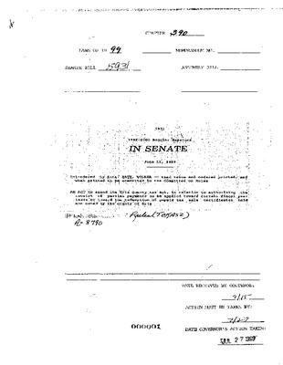 NYS Bill and Veto Jackets: 1999, Chapter 390