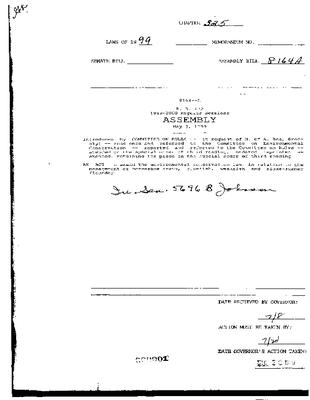 NYS Bill and Veto Jackets: 1999, Chapter 325