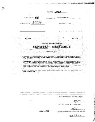 NYS Bill and Veto Jackets: 1999, Chapter 360