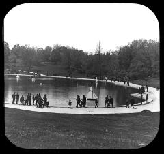 Lake in Central Park, New York City