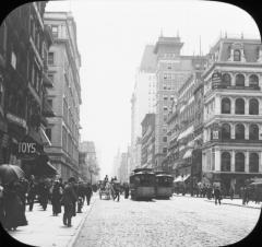 N.Y. New York City. Broadway, Looking South (Down Town).