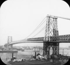 N.Y. New York City. Williamsburgh Bridge.